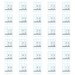 The 2-Digit1-Digit Multiplication With Grid Support (A inside Worksheets Multiplication 2 Digit By 1 Digit