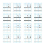 The 3-Digit2-Digit Multiplication With Grid Support (F inside Multiplication Worksheets 3 Digit