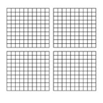 The Four Blank Hundred Charts Math Worksheet From The Number For Printable Multiplication Hundreds Chart