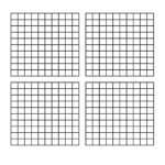 The Four Blank Hundred Charts Math Worksheet From The Number for Printable Multiplication Hundreds Chart