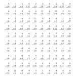 The Multiplying 1 To 126 (A) Math Worksheet From The Intended For 6 Multiplication Printable