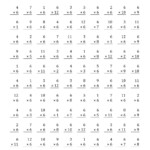 The Multiplying 1 To 126 (A) Math Worksheet From The intended for 6 Multiplication Printable