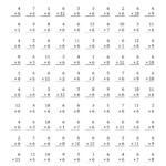 The Multiplying 1 To 126 (A) Math Worksheet From The intended for 6 Multiplication Printable