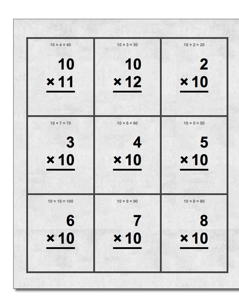 This Page Contains Links To Free Math Worksheets For within Printable Multiplication Worksheets 50 Problems
