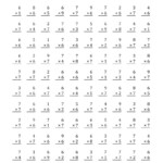 Times Multiplication Worksheets 1 2 3 4 5 Table 6 7 8 9 in Multiplication Worksheets 7S And 8S