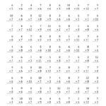 Times Multiplication Worksheets 1 2 3 4 5 Table 6 7 8 9 pertaining to Multiplication Worksheets 6 7 8