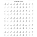 Times Multiplication Worksheets 1 2 3 4 5 Table 6 7 8 9 Within Printable Multiplication Worksheets 1 9