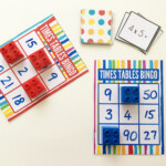 Times Table Bingo For Learning Multiplication. Free Printable. in Printable Multiplication Bingo Game