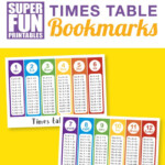 Times Table Bookmarks | Math Tables, Times Tables regarding Printable Multiplication Bookmarks