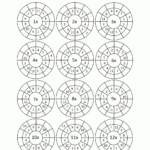 Times Table Worksheet Circles 1 To 12 Times Tables within Printable Multiplication Games Ks2