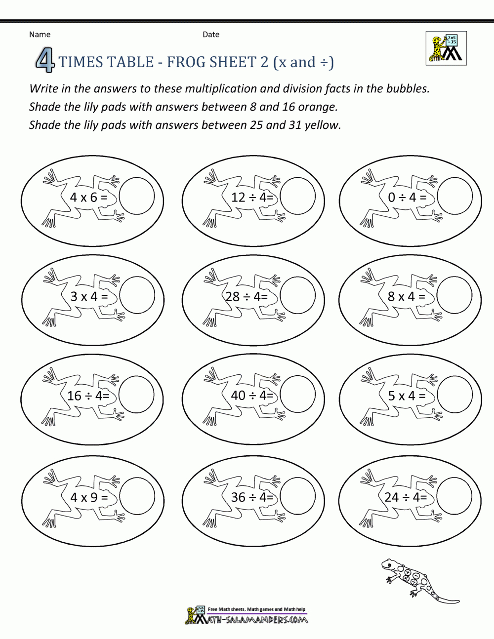 Times Tables For Kids – 4 Times Table Sheets for Multiplication Worksheets 4 Times Tables Times Tables For Kids - 4 Times Table Sheets for Multiplication Worksheets 4 Times Tables