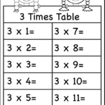 Times Tables Worksheets – 2, 3, 4, 5, 6, 7, 8, 9, 10, 11 And for Multiplication Worksheets 5 6 7