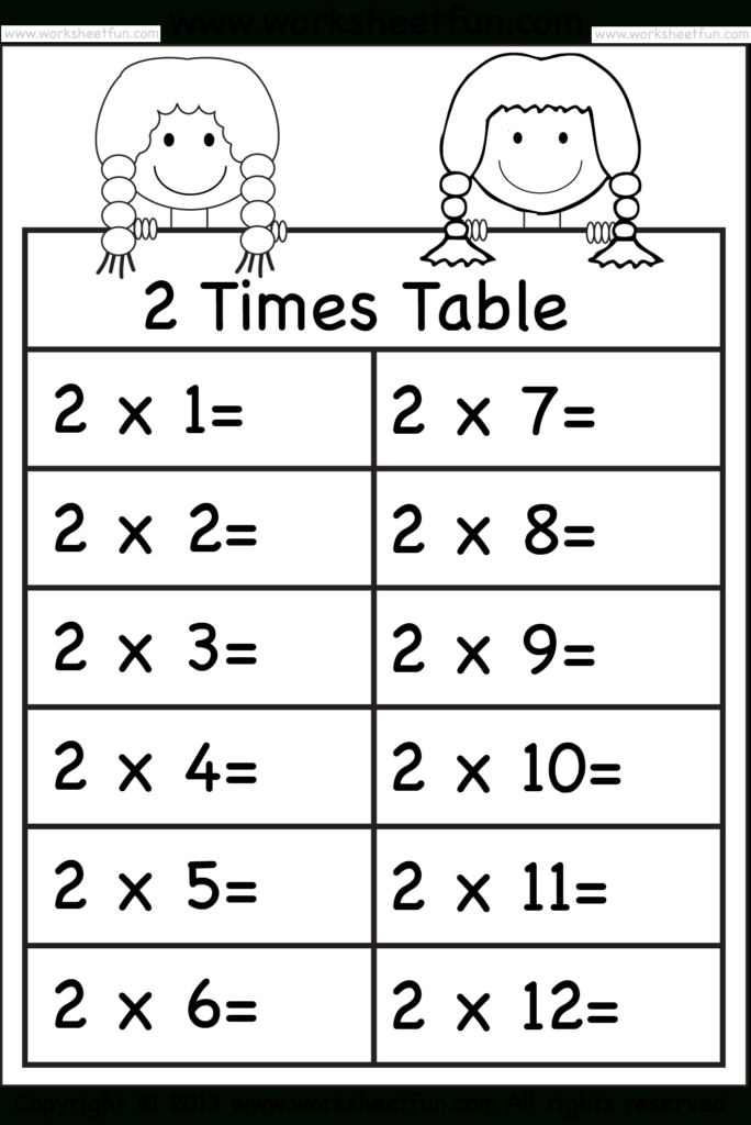 Times Tables Worksheets – 2, 3, 4, 5, 6, 7, 8, 9, 10, 11 And Intended For Multiplication Worksheets 3 Times Tables Times Tables Worksheets – 2, 3, 4, 5, 6, 7, 8, 9, 10, 11 And Intended For Multiplication Worksheets 3 Times Tables