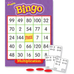 Trend Multiplication Bingo Learning Game   Theme/subject: Learning   Skill  Learning: Mathematics   8 13 Year For Printable Multiplication Bingo Calling Cards