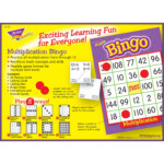 Trend Multiplication Bingo Learning Game - Theme/subject: Learning - Skill  Learning: Mathematics - 8-13 Year in Printable Multiplication Bingo Calling Cards