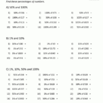 Uk Percentage Worksheets With Multiplication Worksheets Uk