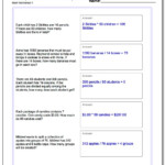 Word Problems In Printable Multiplication Word Problems 3Rd Grade