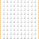 Worksheet Ideas ~ 5Th Grade Math Worksheets Pdf Volume regarding Printable Multiplication Sheets For 5Th Graders