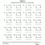 Worksheet Ideas ~ 5Th Grade Multiplication Worksheets regarding Printable Multiplication Problems For 5Th Grade