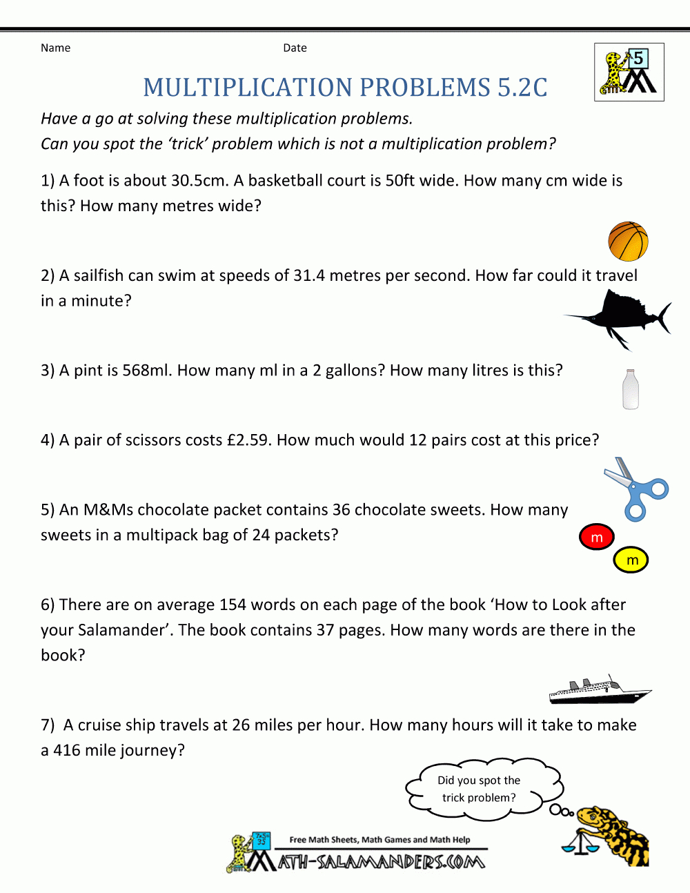 Worksheet Ideas ~ Awesomeng Decimals Worksheets Problem in Multiplication Worksheets Uk