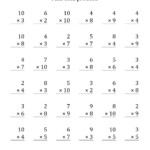 Worksheet Ideas ~ Multiplication Facts Worksheets For Third for Multiplication Worksheets 8 Facts