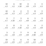 Worksheet Ideas ~ Multiplication Facts Worksheets For Third throughout Printable Multiplication Worksheets 3Rd Grade