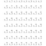 Worksheet Ideas ~ Multiplication Worksheets Free Math For regarding Free Printable 8 Multiplication Worksheets