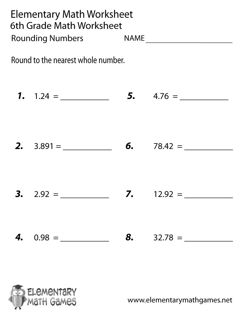 Worksheet Ideas ~ Sixth Grade Math Worksheets To Free for Printable Multiplication Worksheets 6Th Grade
