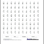 Worksheet Ideas ~ Worksheet Ideas Incredibleon And Division regarding Worksheets Multiplication And Division