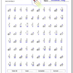 Worksheet Ideas ~ Worksheet Ideas Mixed Multiplication And throughout Multiplication Worksheets Mixed