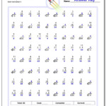 Worksheet Ideas ~ Worksheet Ideas Mixed Multiplication And throughout Multiplication Worksheets Mixed