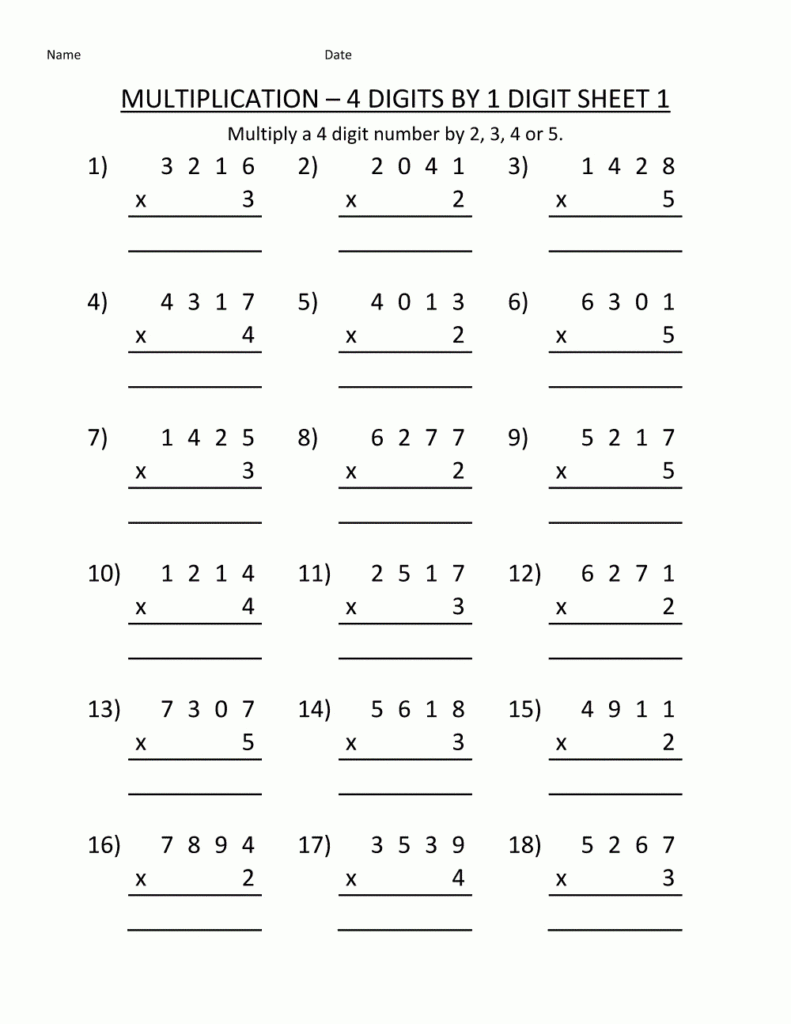 Worksheet Ideas ~ Worksheet Ideas Practice Math Worksheets Intended For Worksheets On Multiplication For Grade 4 Worksheet Ideas ~ Worksheet Ideas Practice Math Worksheets Intended For Worksheets On Multiplication For Grade 4