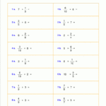 Worksheet Ideas ~ Worksheet Ideas Worksheets For Fraction in Multiplication Worksheets Excel