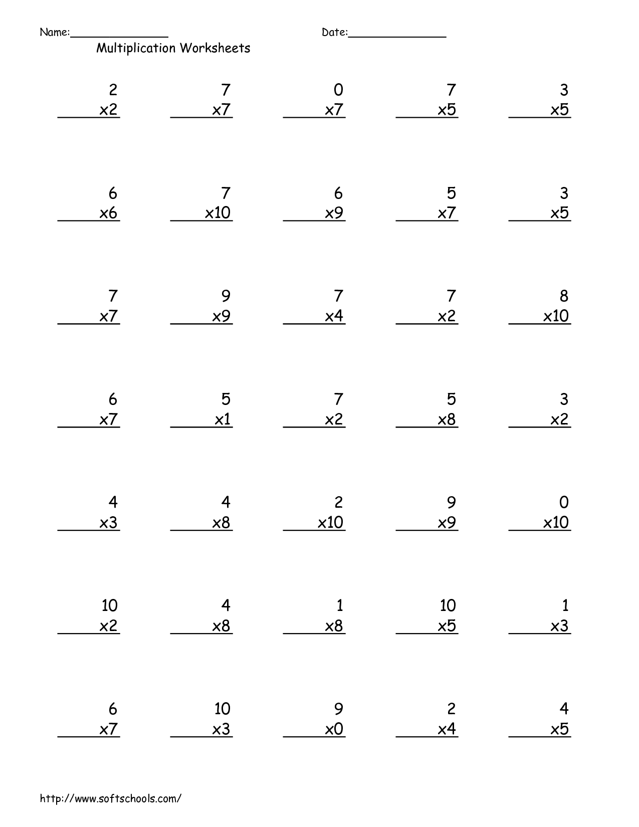 Worksheet X2 | Printable Worksheets And Activities For in Multiplication Worksheets X2 X3