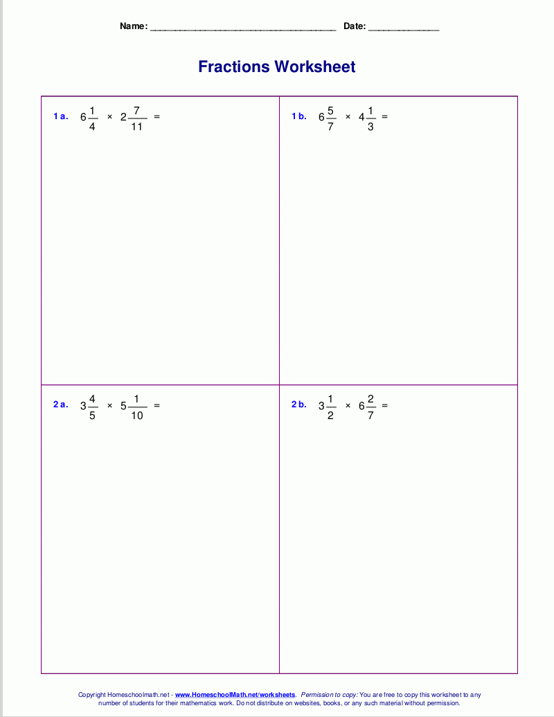 Worksheets For Fraction Multiplication for Printable Multiplication Of Fractions Worksheets For Fraction Multiplication for Printable Multiplication Of Fractions