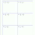 Worksheets For Fraction Multiplication in Printable Multiplication Of Fractions