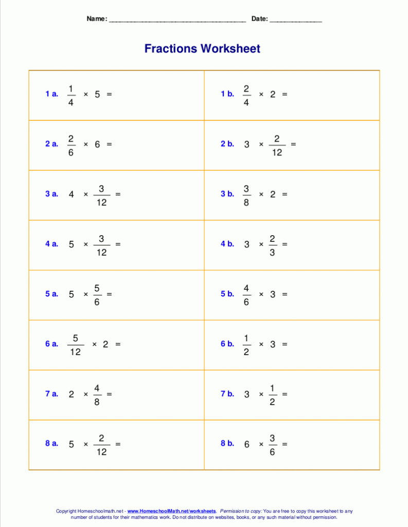 Worksheets For Fraction Multiplication Throughout Worksheets Multiplication Of Fractions Worksheets For Fraction Multiplication Throughout Worksheets Multiplication Of Fractions