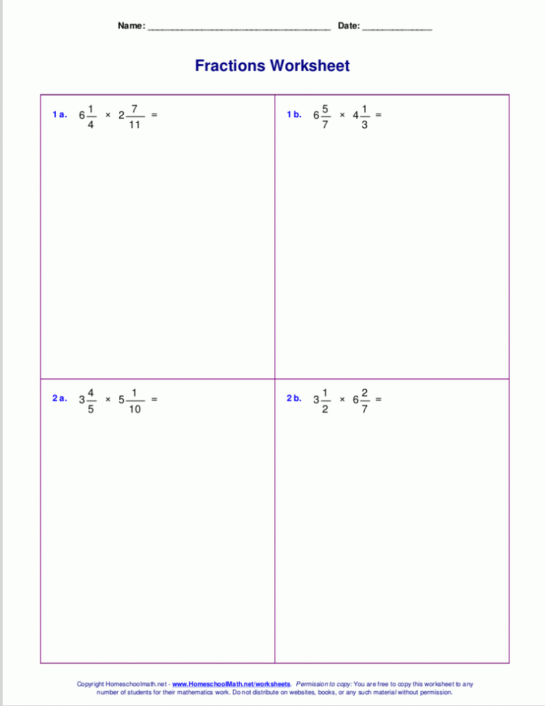 Worksheets For Fraction Multiplication Within Multiplication Worksheets Kuta Worksheets For Fraction Multiplication Within Multiplication Worksheets Kuta