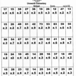 X7 Printable Math Worksheet | Printable Worksheets And for Multiplication Worksheets X2 X3