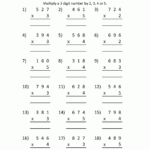 Year 4 Maths Worksheets Multiplication | K5 Worksheets | 4Th in Multiplication Worksheets K5