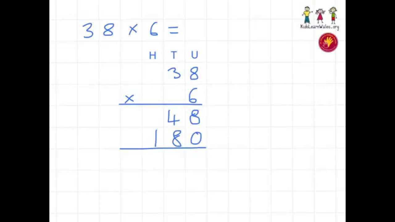 Year 4 Multiplication Tu X U Expanded Eg 3 - Youtube inside Multiplication Worksheets Htu X U