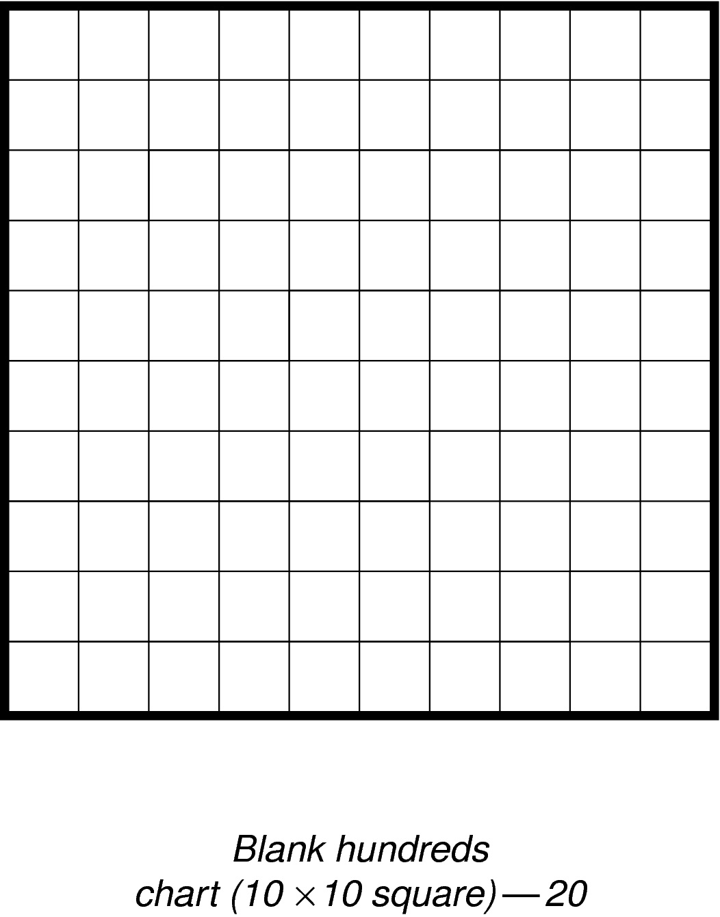 Multiplication Table Chart Super Teacher Worksheets