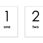 5 Best Images Of Free Printable Number Flash Cards   Free