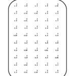 Blank Multiplication Table 3Rd Grade | Super Teacher