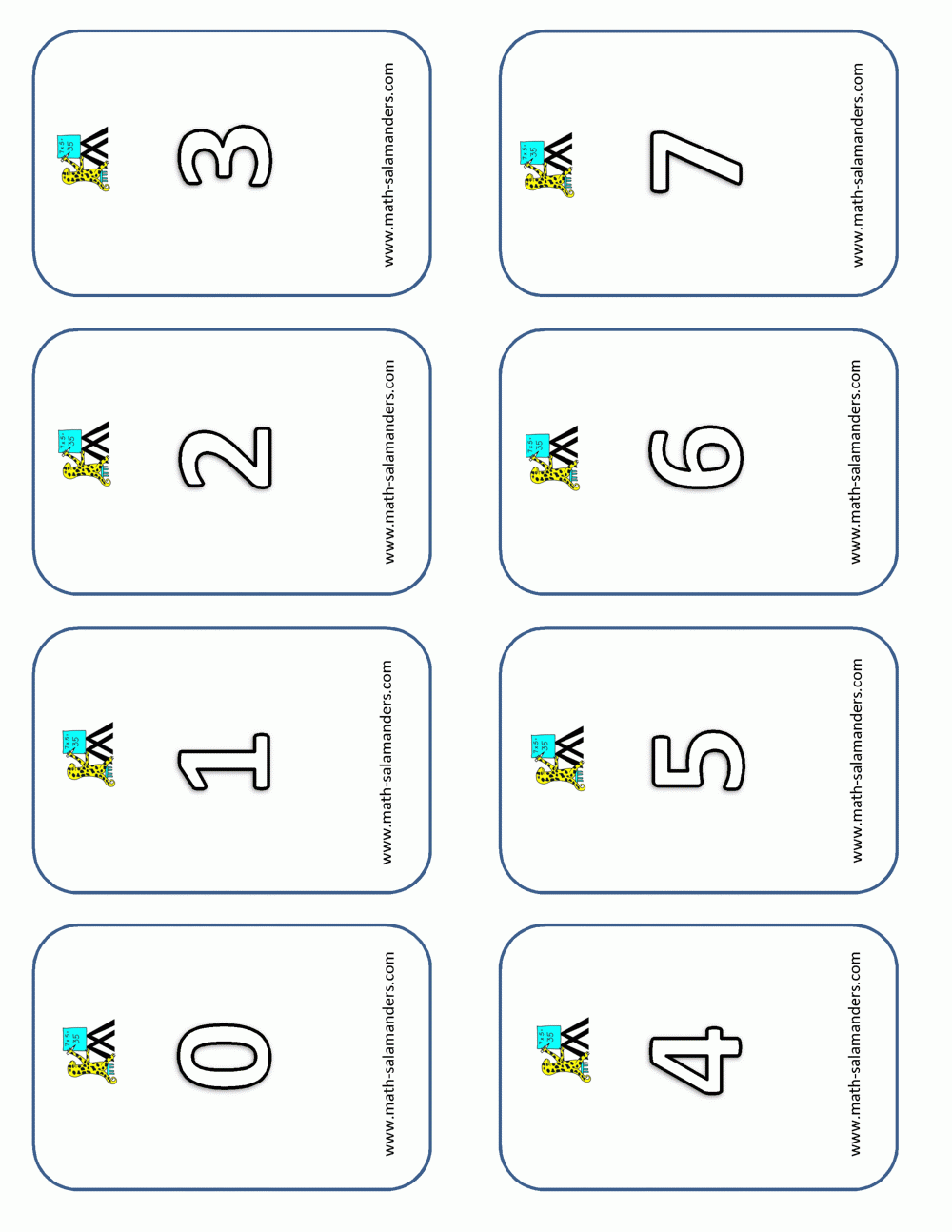 Digit Cards