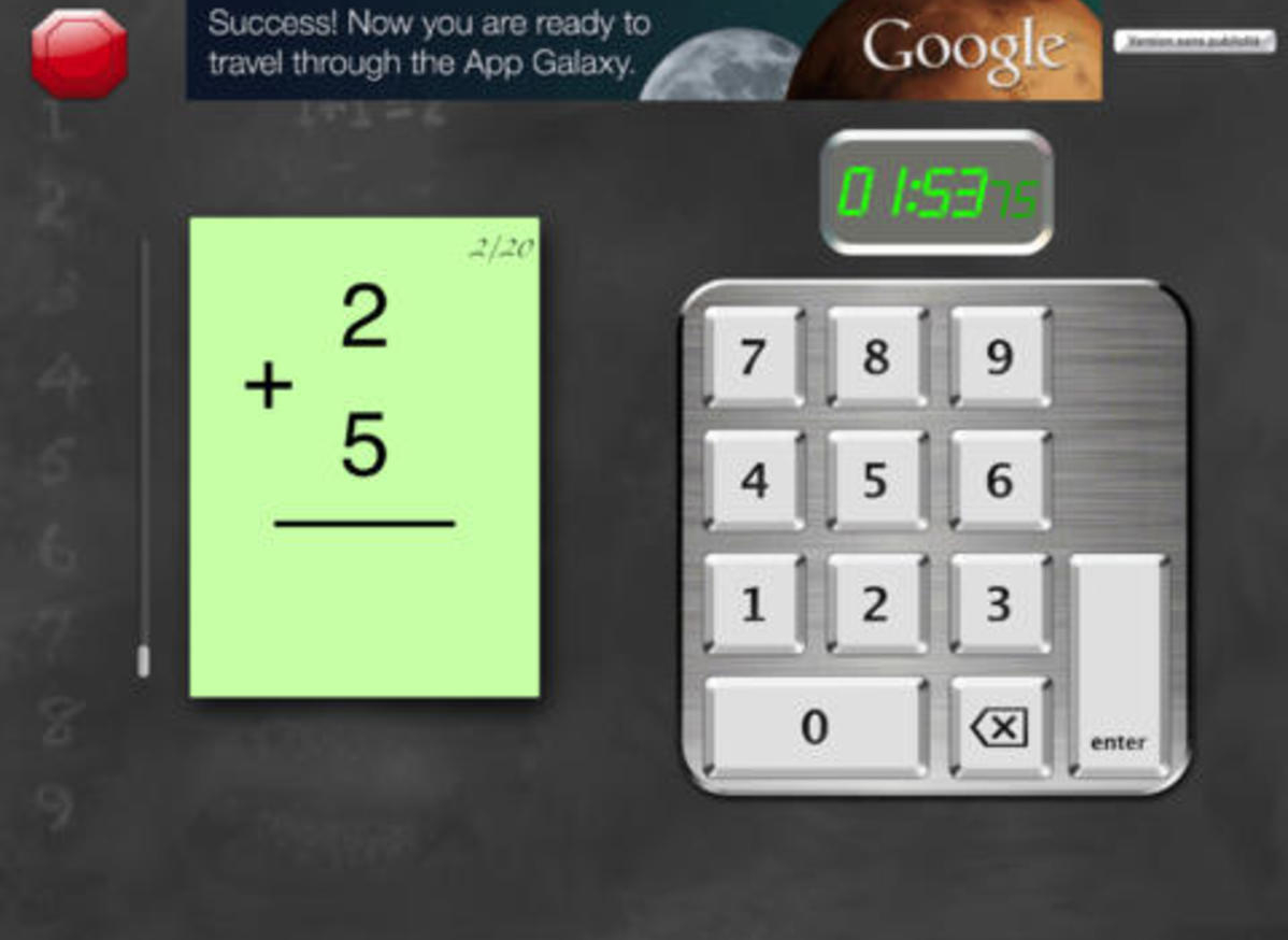 Flashtopass Free Math Flash Cards - Application - Mathematics