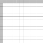 Free Printable Blank Multiplication Chart Table Template