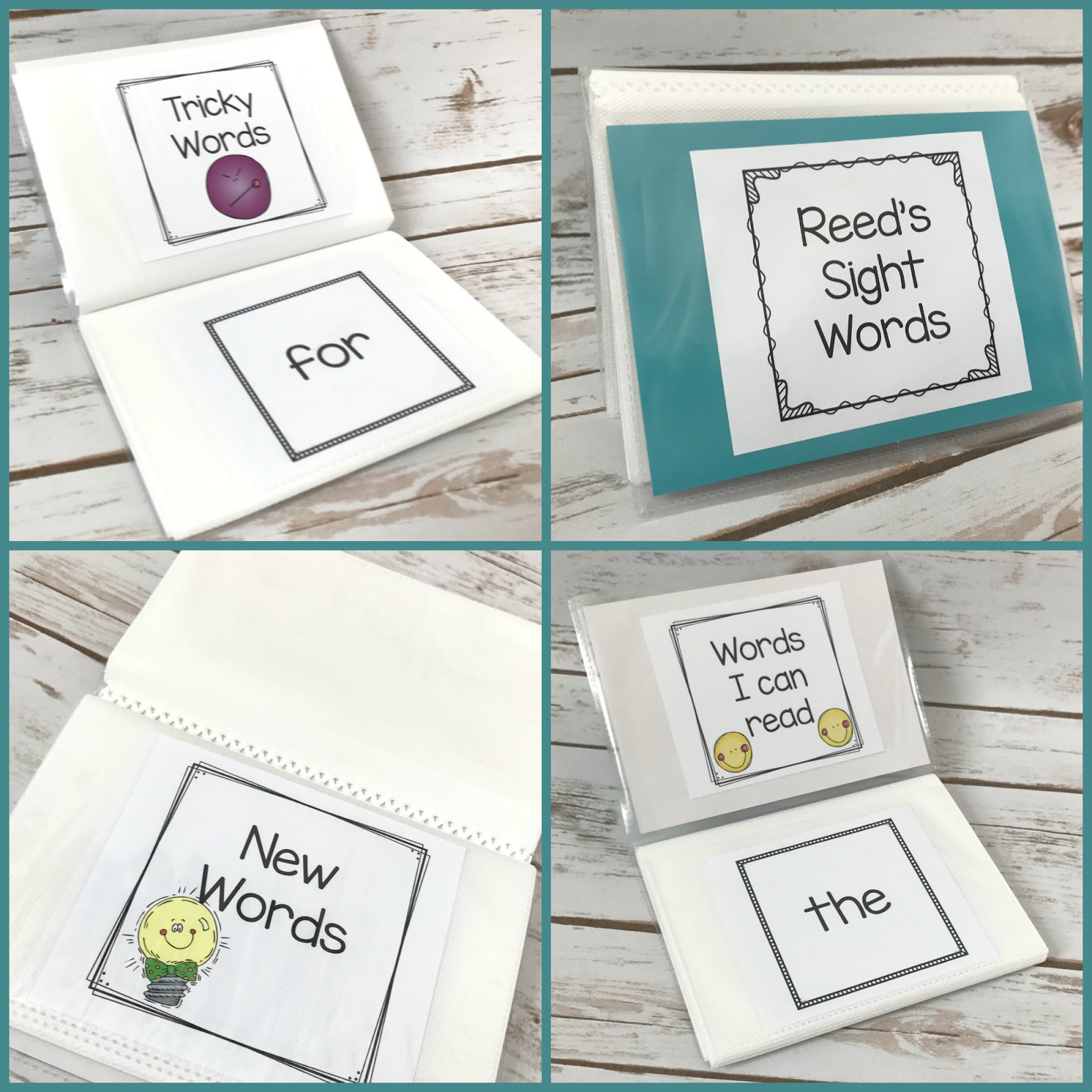 How To Store And Organize Sight Word Flash Cards