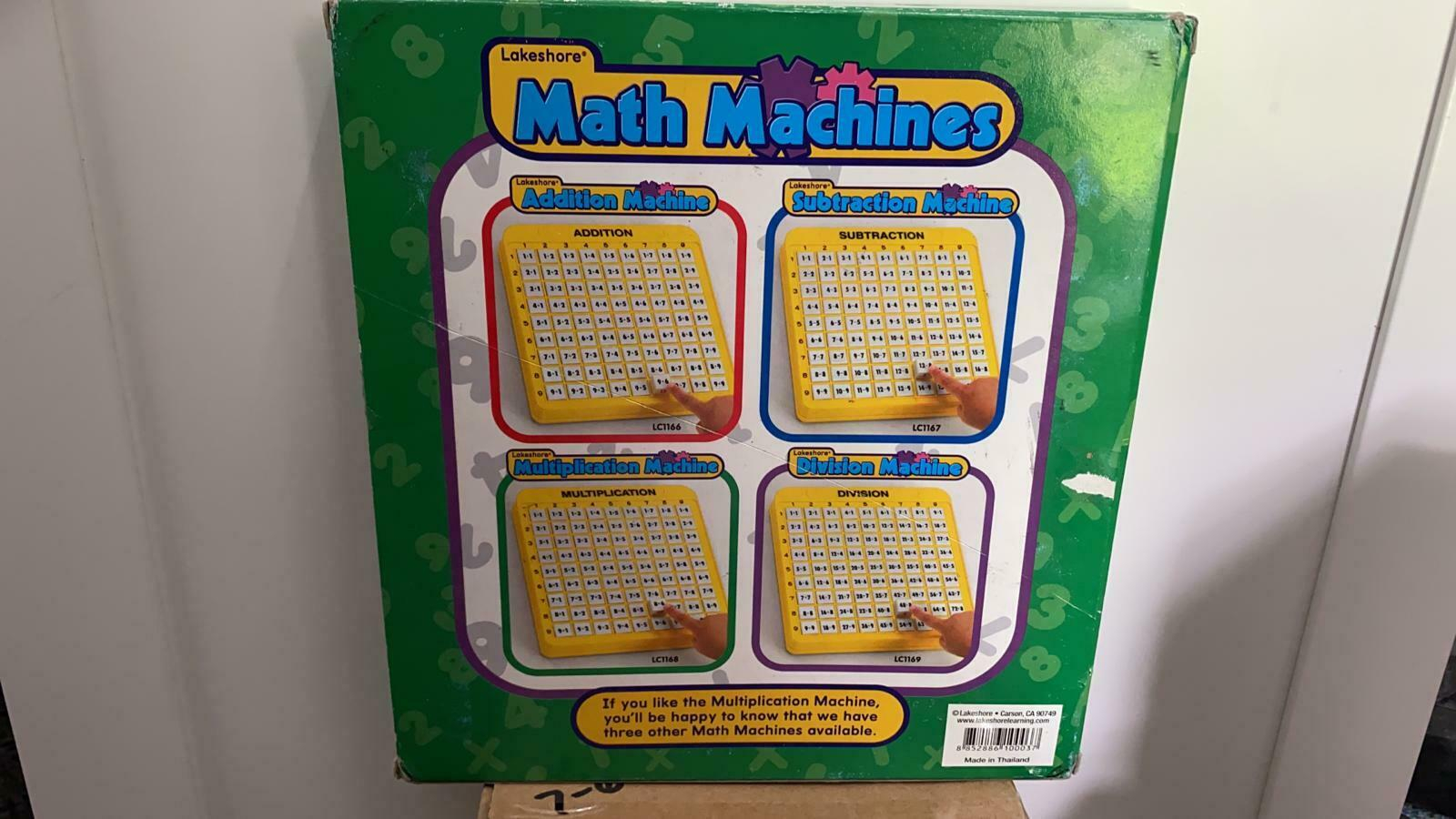 Lakeshore Learning Materials Multiplication Practice Math Machine