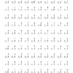 Mathaids The 100 Vertical Questions    Multiplication